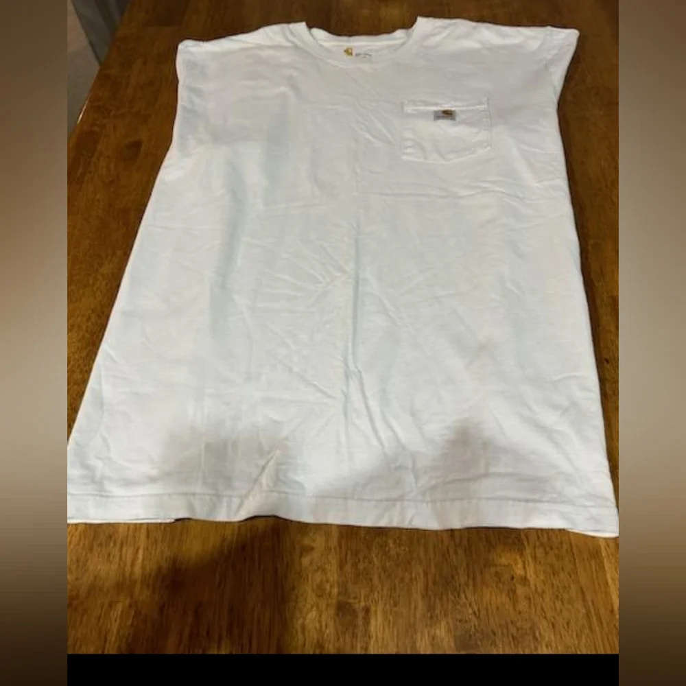 Men's Carhartt white 4X l short sleeve original fit t-shirt - Picture 1 of 4